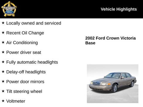 Used 2002 Ford Crown Victoria image 2