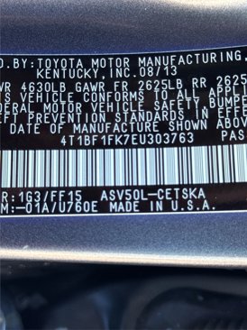 Used 2014 Toyota Camry L image 21