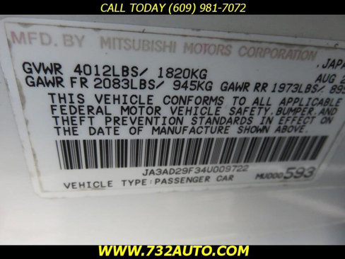 Used 2004 Mitsubishi Lancer LS image 33