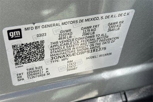 Used 2023 Chevrolet Equinox LT image 52
