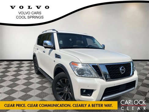Used 2017 Nissan Armada Platinum w/ Captain Seat Package image 1