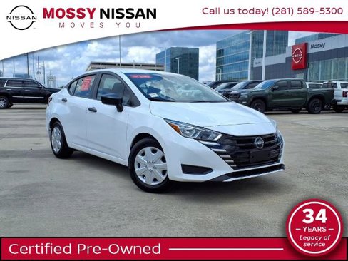 Certified 2024 Nissan Versa S w/ Trunk Package image 1