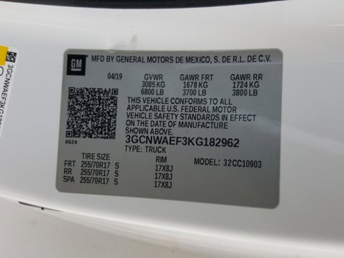 Used 2019 Chevrolet Silverado 1500 W/T image 19