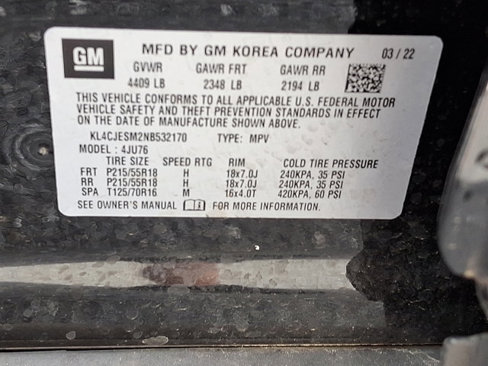 Certified 2022 Buick Encore Preferred image 27
