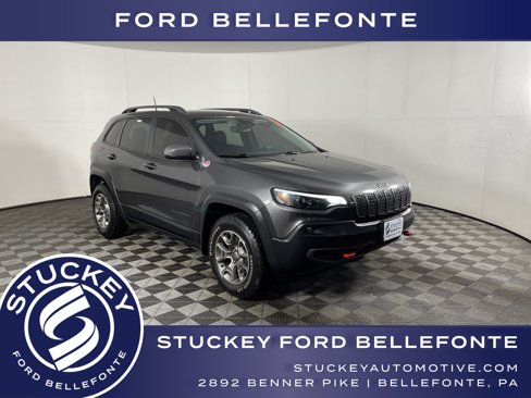 Used 2021 Jeep Cherokee Trailhawk w/ Sun, Sound & Nav Group image 1