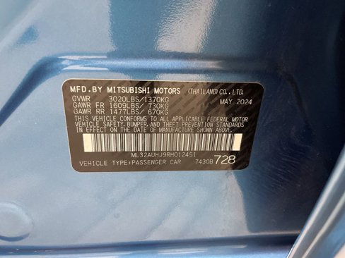 Used 2024 Mitsubishi Mirage ES image 33