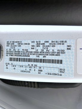 Used 2022 Ford Escape SE w/ Cold Weather Package image 25