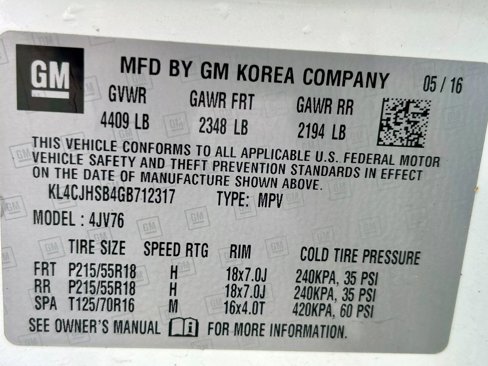 Used 2016 Buick Encore Premium w/ Experience Buick Package image 27
