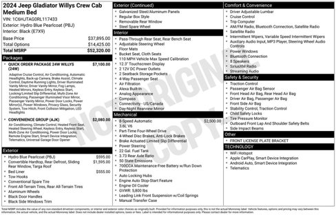 Used 2024 Jeep Gladiator Sport image 36