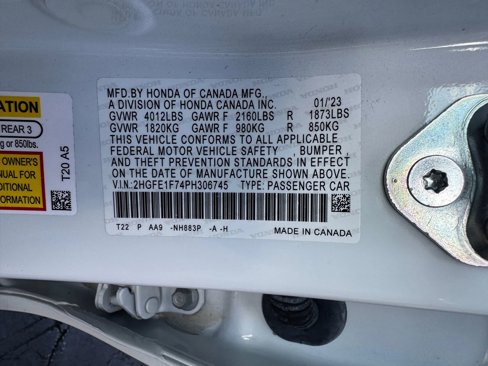 Used 2023 Honda Civic EX image 27