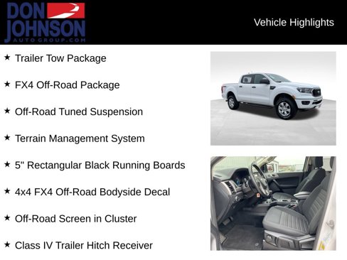 Used 2020 Ford Ranger XLT w/ FX4 Off-Road Package image 6