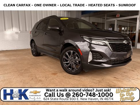 Used 2022 Chevrolet Equinox RS w/ RS Leather Package image 1