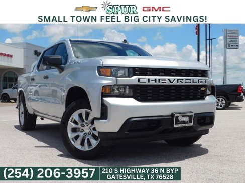Used 2021 Chevrolet Silverado 1500 Custom image 1