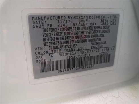 Used 2018 Nissan Sentra SR w/ SR Midnight Edition Package image 29