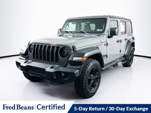 Used 2020 Jeep Wrangler Unlimited Sport image 3