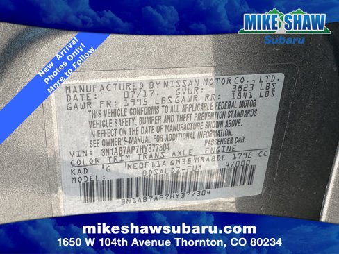 Used 2017 Nissan Sentra SV image 30