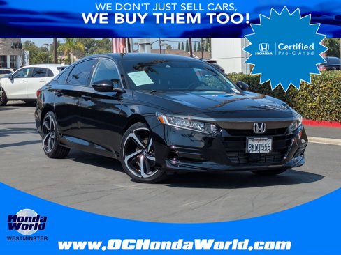 Certified 2019 Honda Accord Sport image 1
