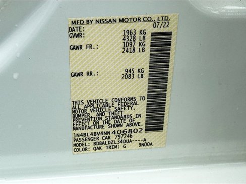 Certified 2022 Nissan Altima 2.5 S image 29