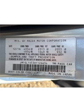 Used 2017 MAZDA MAZDA6 Touring image 23