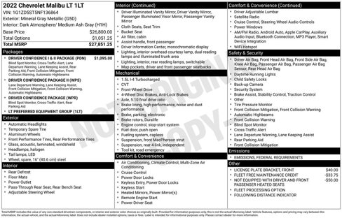 Used 2022 Chevrolet Malibu LT image 5
