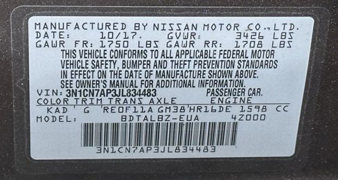 Used 2018 Nissan Versa SV image 45