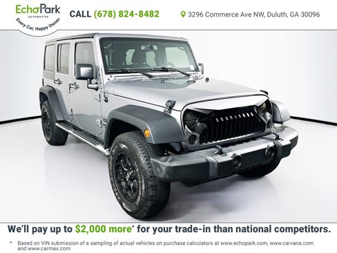 Used 2017 Jeep Wrangler Unlimited Sport w/ Quick Order Package 23S image 1