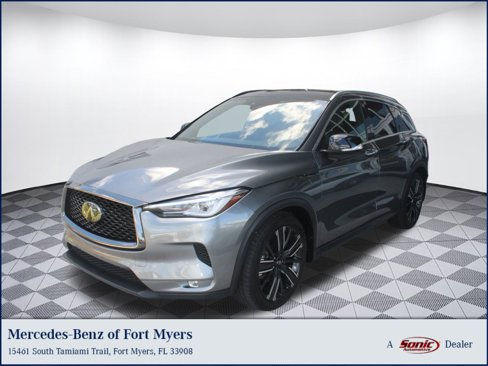 Used 2021 INFINITI QX50 Luxe w/ Appearance Package image 1