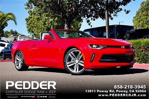 Used 2018 Chevrolet Camaro LT w/ RS Package image 1