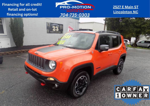 Used 2015 Jeep Renegade Trailhawk w/ Popular Equipment Group image 1