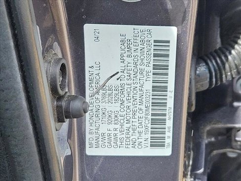 Used 2021 Honda Civic Sport image 24