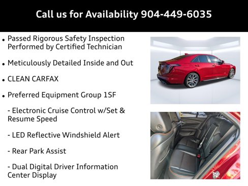 Used 2020 Cadillac CT4 V w/ Climate Package image 9