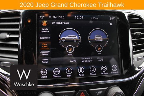 Used 2020 Jeep Grand Cherokee Trailhawk w/ Trailhawk Luxury Group image 47