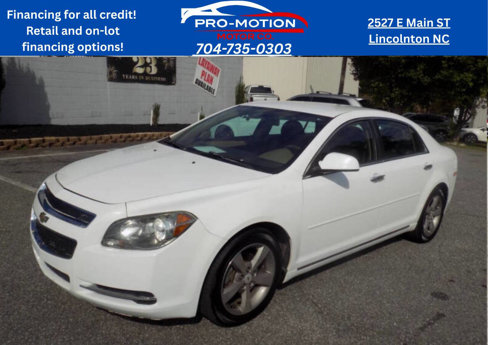 Used 2012 Chevrolet Malibu LT image 1
