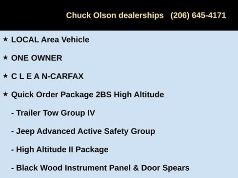 Used 2019 Jeep Grand Cherokee High Altitude image 4