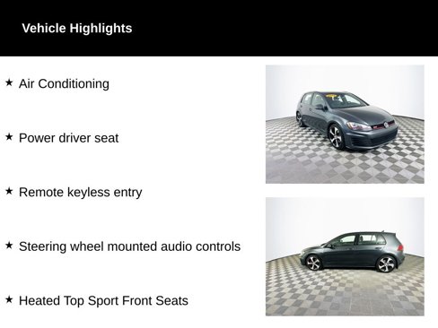 Used 2015 Volkswagen GTI Autobahn w/ Lighting Package (SEL) image 2
