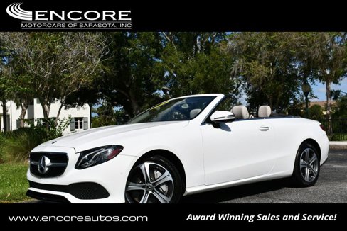 Used 2018 Mercedes-Benz E 400 4MATIC Cabriolet image 1