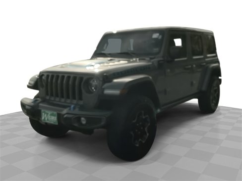 Used 2022 Jeep Wrangler Unlimited Rubicon 4xe w/ Cold Weather Group image 1