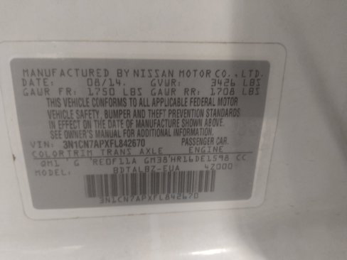 Used 2015 Nissan Versa SV image 33
