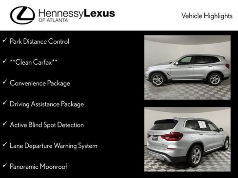 Used 2019 BMW X3 sDrive30i image 11