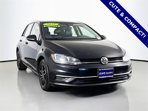 Used 2021 Volkswagen Golf 4-Door image 1