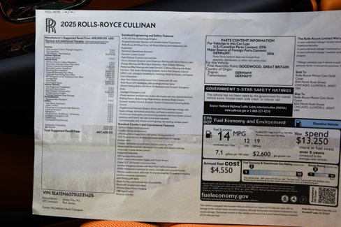 New 2025 Rolls-Royce Cullinan image 27