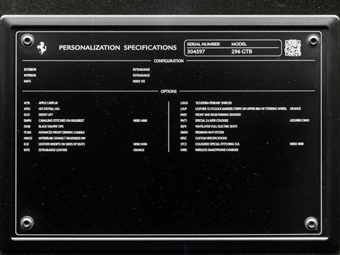 Certified 2024 Ferrari 296 GTB image 21