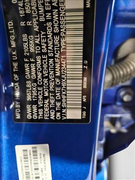 Used 2018 Honda Civic Sport Touring image 25