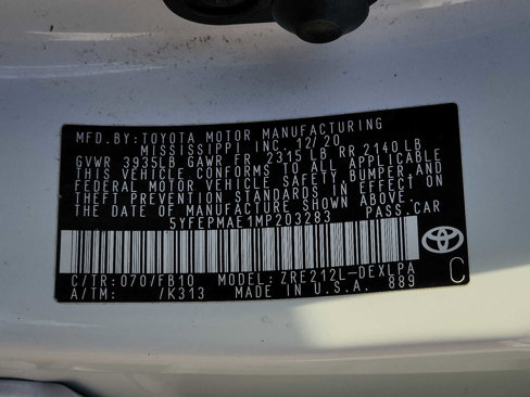 Used 2021 Toyota Corolla LE image 26