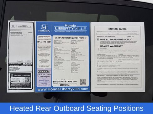 Used 2022 Chevrolet Equinox Premier image 52