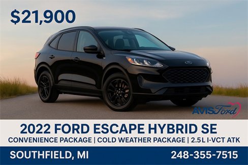 Used 2022 Ford Escape SE w/ Convenience Package image 1