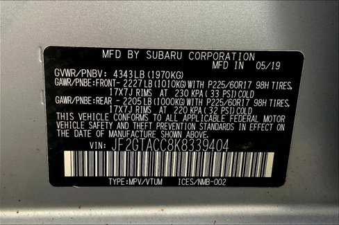 Used 2019 Subaru Crosstrek 2.0i Premium w/ Popular Package #2 image 34