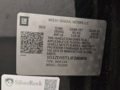 Used 2018 Chevrolet Malibu LT w/ Driver Confidence Package image 33