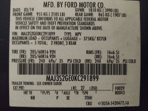 Used 2019 Ford EcoSport SE image 33