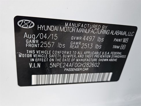 Used 2016 Hyundai Sonata SE image 23